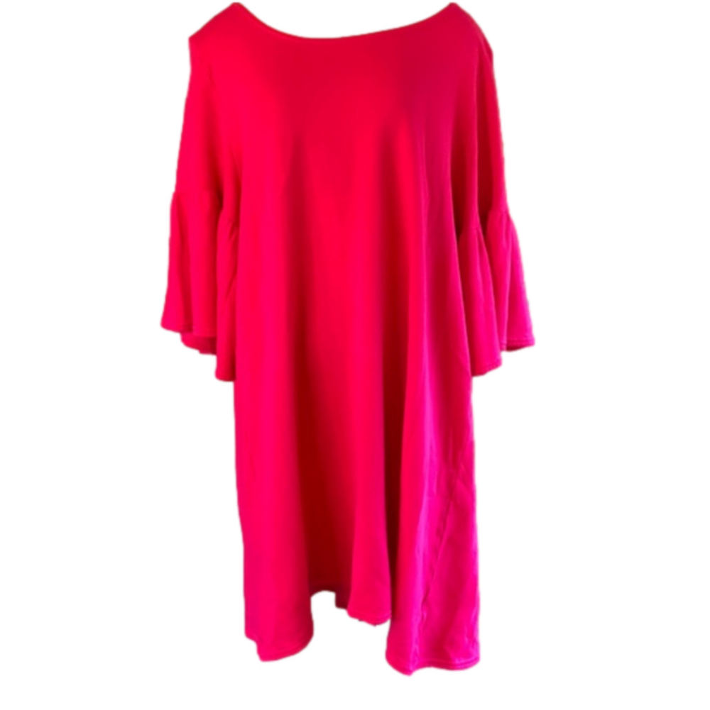 Bryn Walker sz M oversized hot pink dress